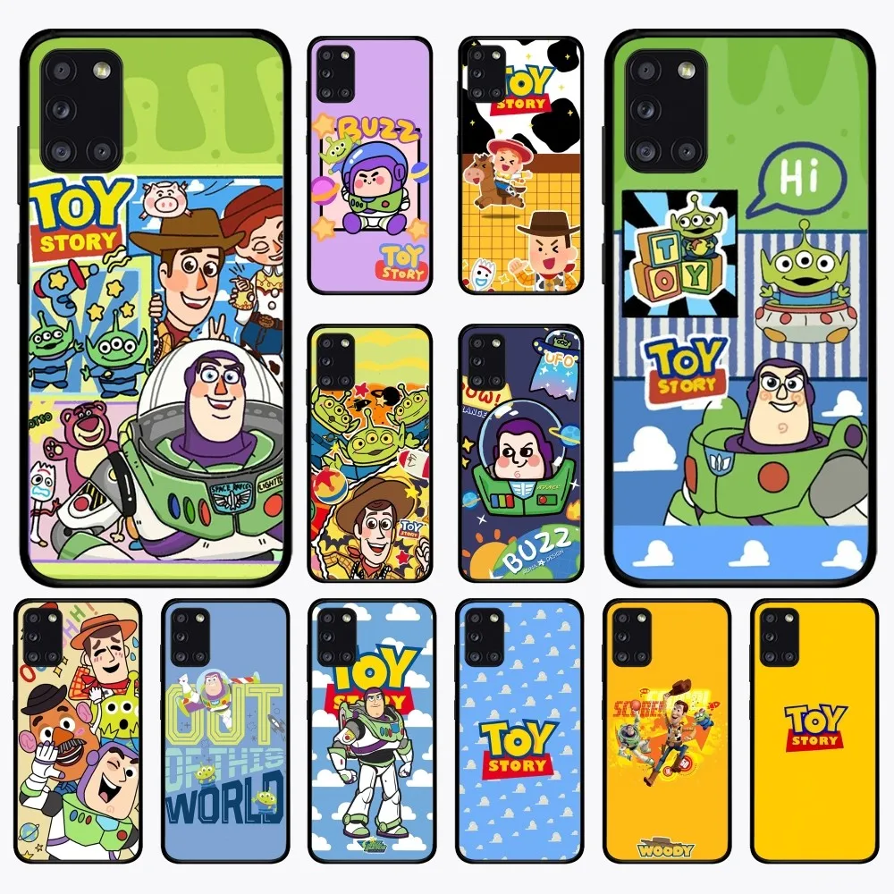 T-Toy S-Story Woody Buzz Phone Case For Samsung A 10 11 12 13 20 21 22 30 31 32 40 51 52 53 70 71 72 73 91 13 Shell