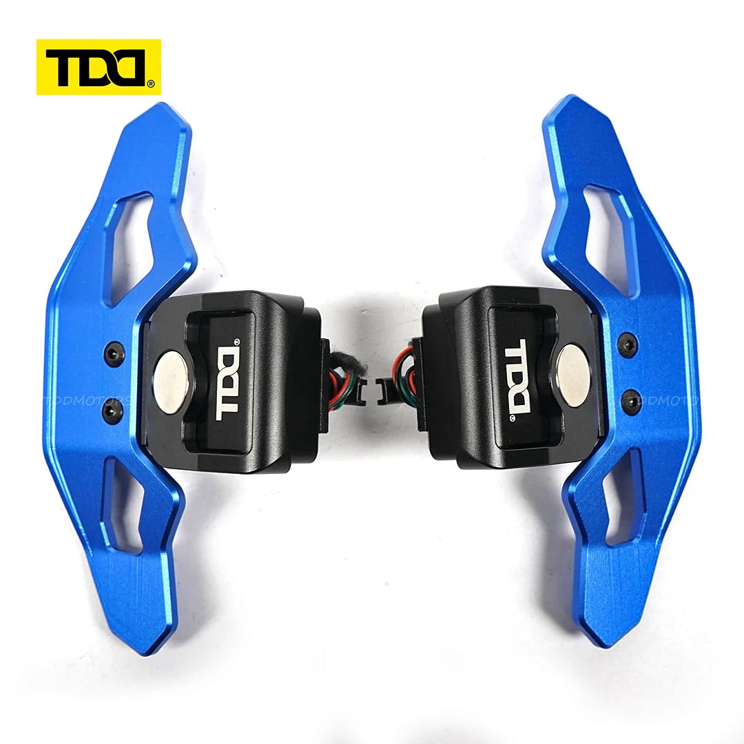 TDD Aluminum Alloy Magnetic Paddle Shifter For Audi B8 B8.5 Series A2 A3 A6 A8 Q2 Q4 Q3 Q7 Q8 S1 S3 S5 SQ5 SQ8 RS1 RS2 RS5 RSQ5