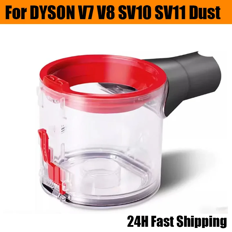 For Dyson V7 V8 SV10 SV11 Dust Box Robot Vacuum Cleaner Original Accessories  Handheld Replacement Spare Hepa Filter Parts