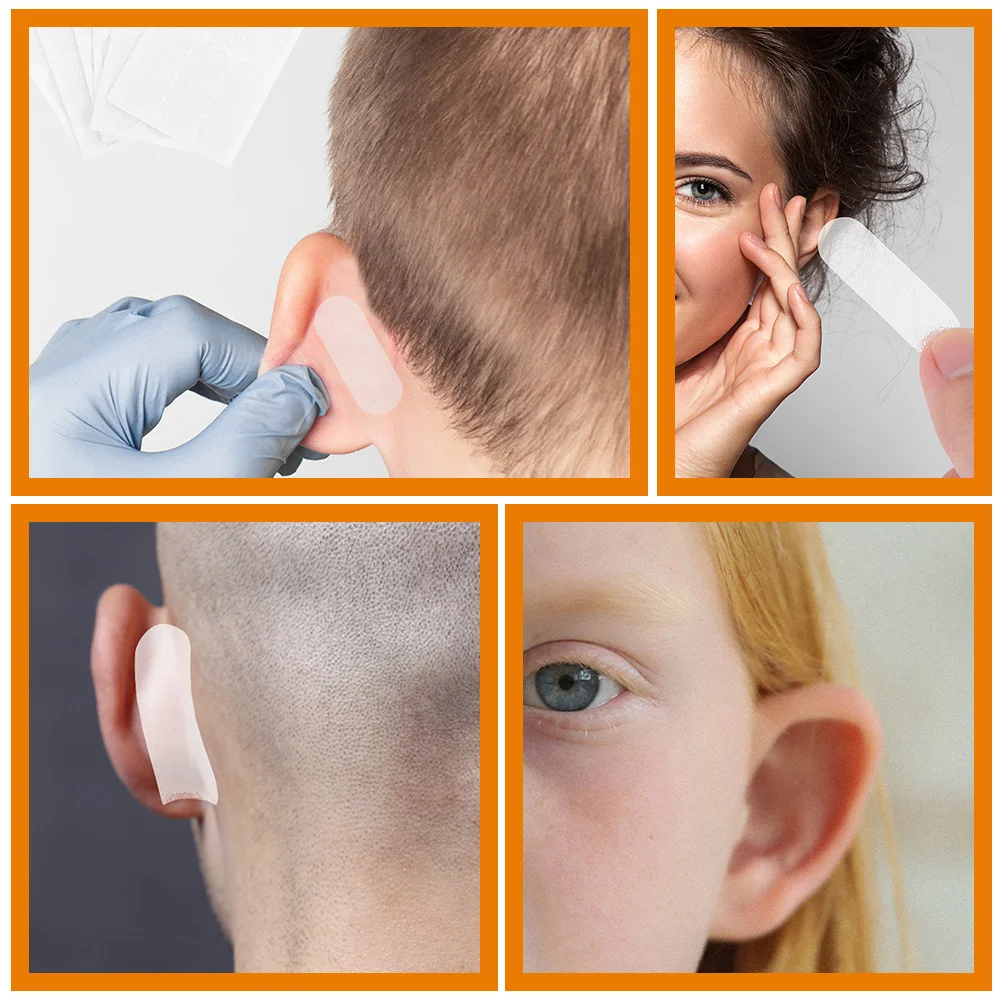 12 قطعة من ملصقات الأذن الشفافة المصححة للأذن مادة بيفا آمنة ومقاومة للعرق للمظهر الساحر 3-4 أيام #2