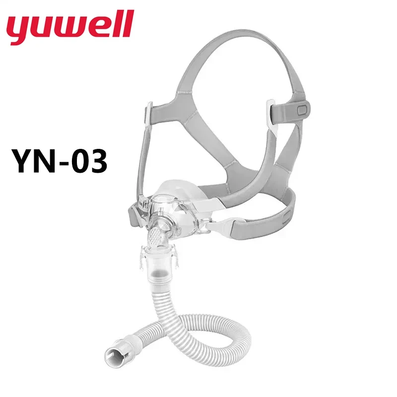 yuwell-yn-03-cpap-nasal-mask-pillow-assembly-kit-with-headgear-cushions-sleep-snoring-helper-nasal-mask-for-better-sleep