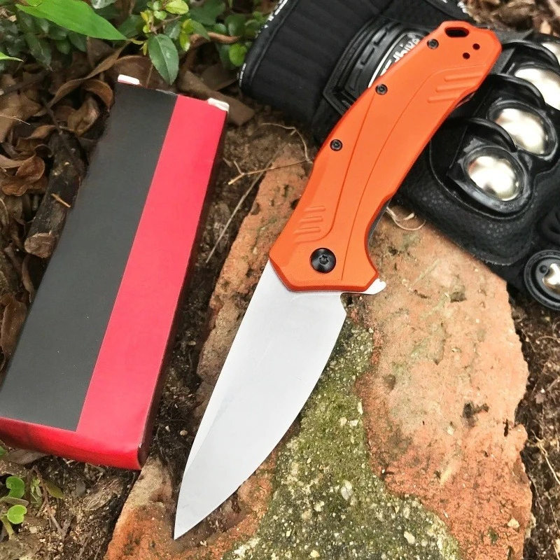 

KS 1786, складной карманный нож, лезвие с оливково-зеленой ручкой, многофункциональный нож для выживания, охоты, самообороны, дикой природы