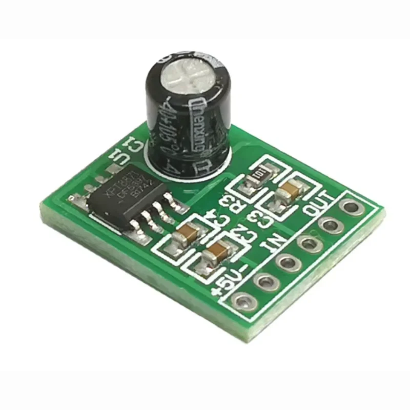 DC 5V Mini Mono Audio Amplifier Board Stereo Single Channel 5W Digital Amplifier Module Single Sound Track XTP8871 8871