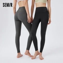 Semir Shark Pants Women Leggings Spring Sports Cycling Pants Jogging High Elastic Slim Fit High Waist Yoga Outwear Pants