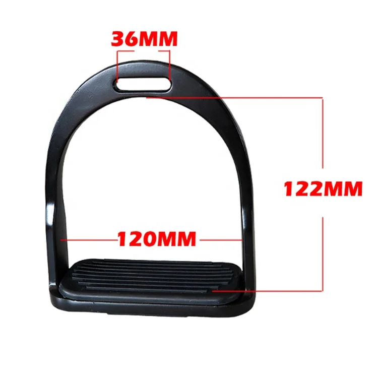 ركاب حصان من الألومنيوم شديد التحمل وغير قابل للانزلاق #2