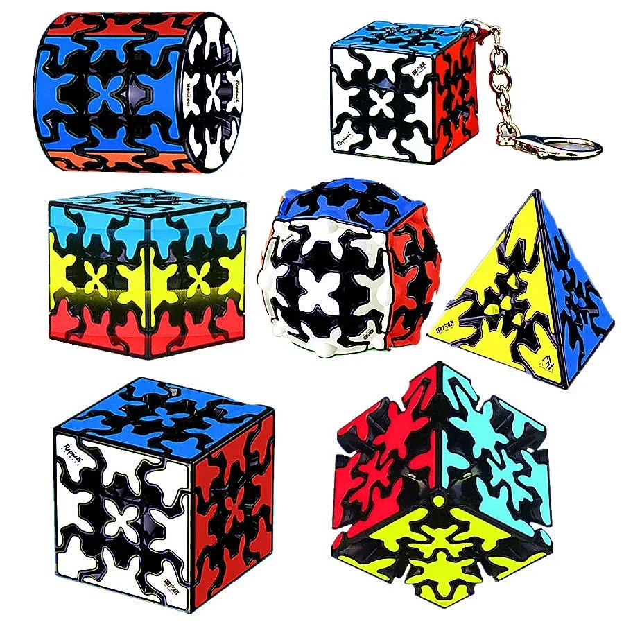 [Picube] QiYi Magische tandwielkubus 3x3 3x3x3  Maga Куки Cubo Mágico Profissional Tandwiel Magico Puzzel Cristina Twist Spel Geschenken