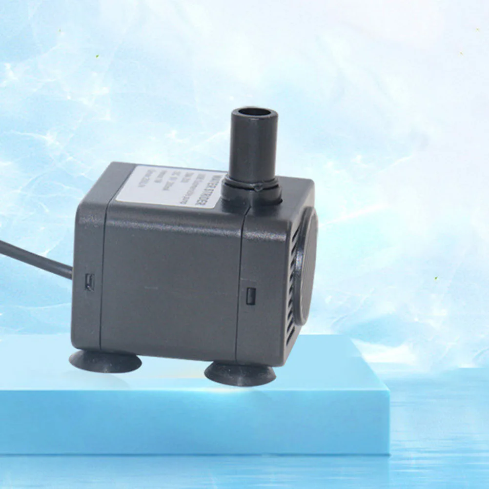 

Mini Submersible Water Pump Low Noise Compact for Aquarium Fountains Ponds Fish Tank Hydroponic Systems Easy Clean Detachable