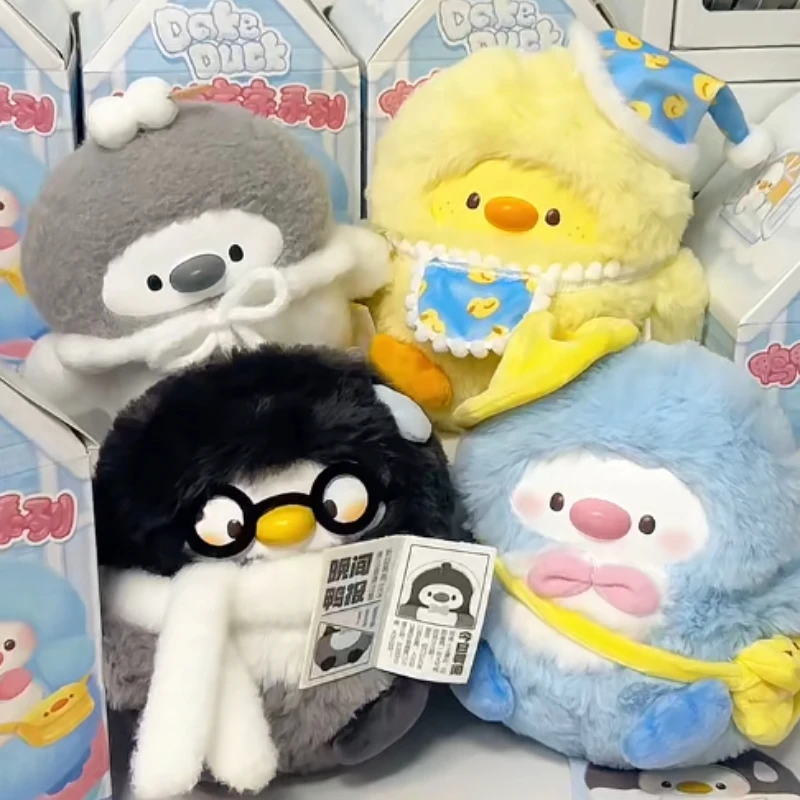 

Genuine Dake Duck Ducks Playing House Series Blind Box Anime Action Figure Kawaii Decoration Pendant Collection Toys Xmas Gift