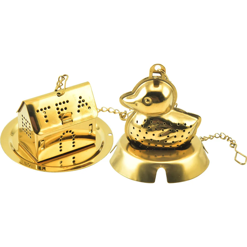 

2pcs Tea Strainers Stainless Steel Fine Mesh Loose Leaf Tea Infuser For Home Office Restaurant Coffee Filter Household