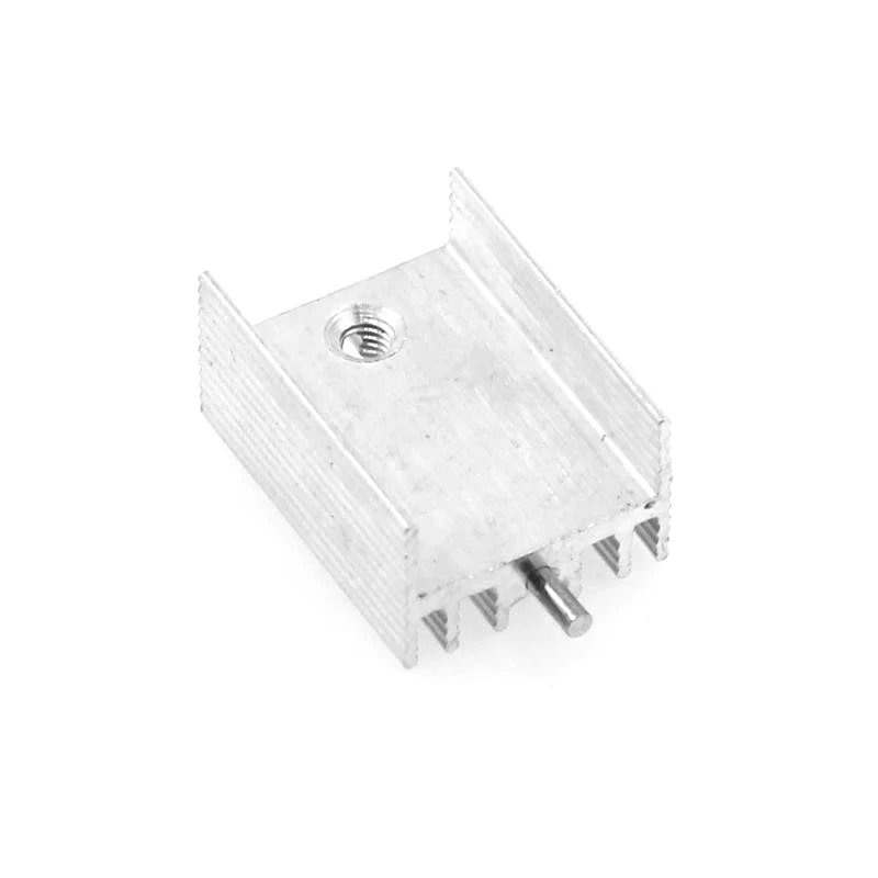 10 STUECK 21X15X11MM Schwarz Aluminium Kuehlkoerper fuer TO-220 MOSFET