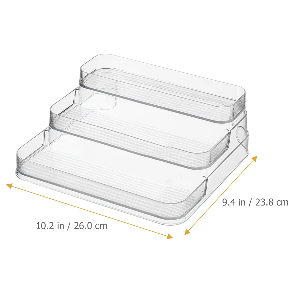 

3-Tier Spice Rack Kitchen Organizer Cabinet Storage Rack Condiment Holder Multi-Function Display Stand Seasoning Bottle