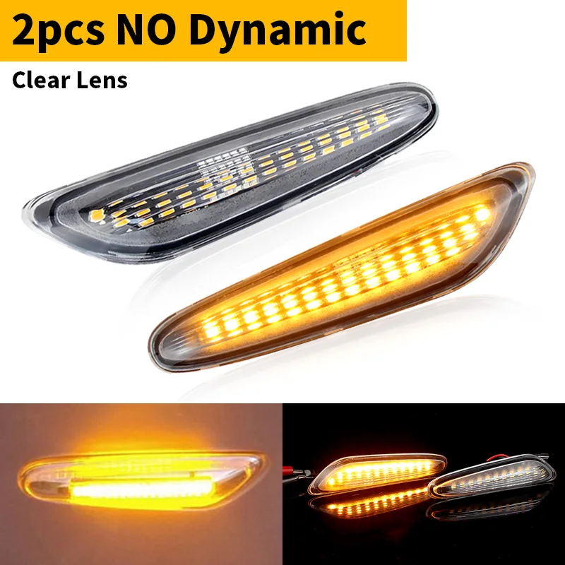 2 stücke LED Blinker Licht Seite Marker Repeater Lampe Für BMW E81 E82 E88 E90 E91 E92 E93 E46 1 3 5 serie x1 Auto Styling