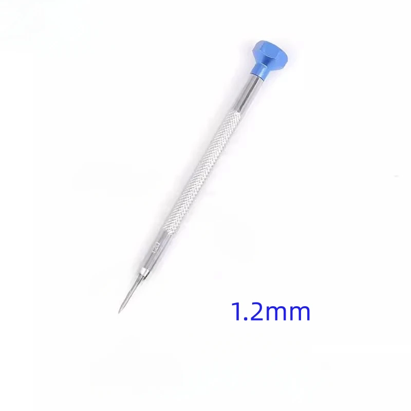 1PC Steel Slotted Screwdriver 0.8mm/1.0mm/1.2mm/1.4mm/1.6mm/1.8mm/2.0mm for Watch Repair Jewelry Making Repair Tool
