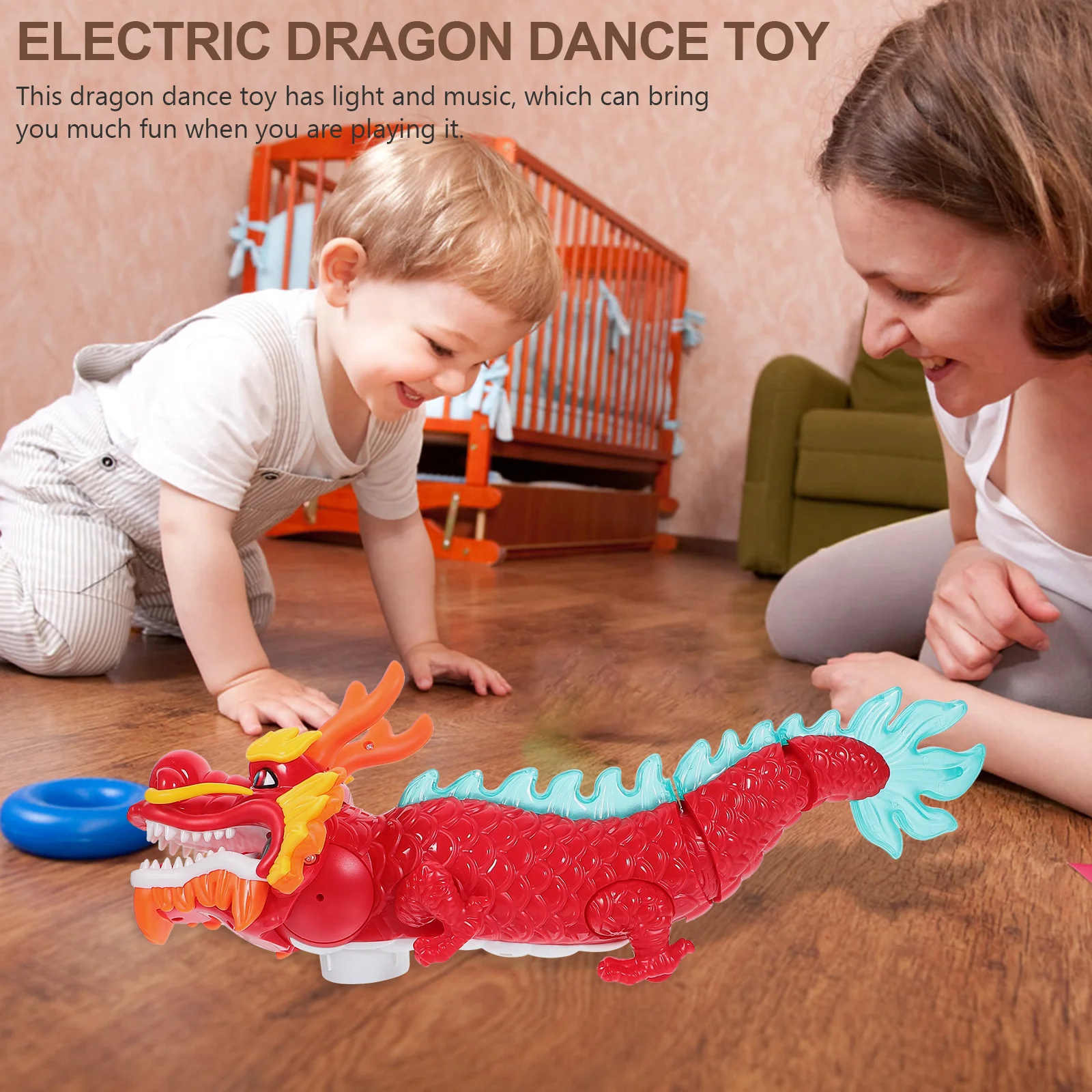 Toy Chinese Decoration Electric Toys Musical With Light No