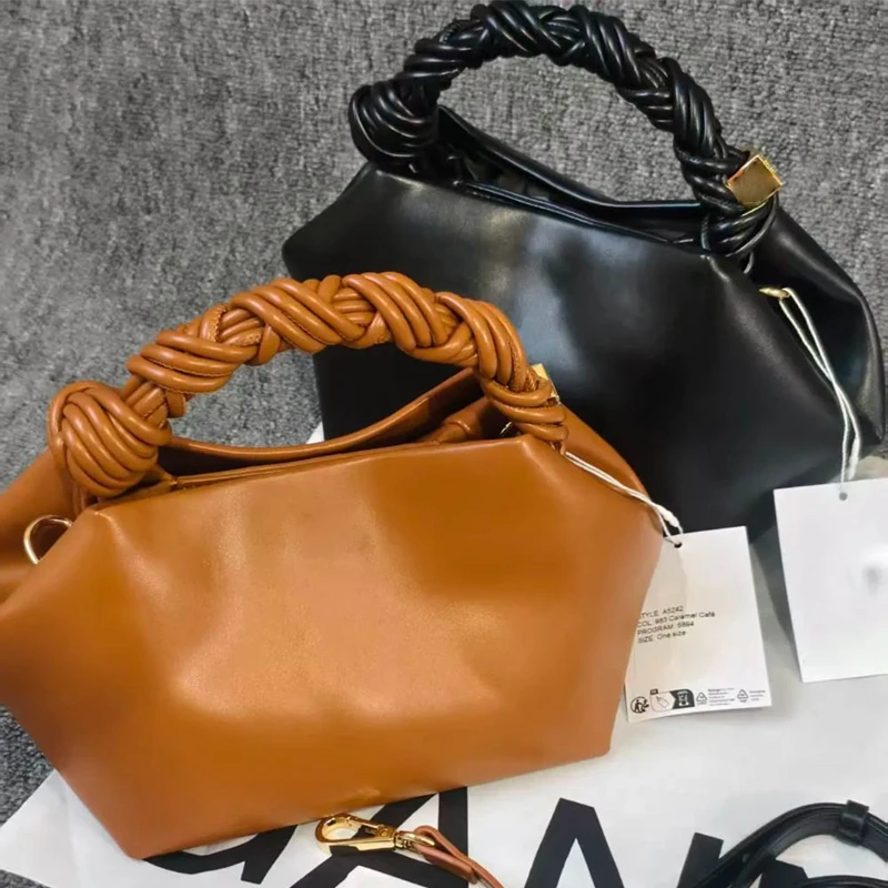 

Новая модная сумка через плечо из натуральной кожи Ins - шестиугольная тканая сумка через плечо для женщин с ощущением премиум-класса