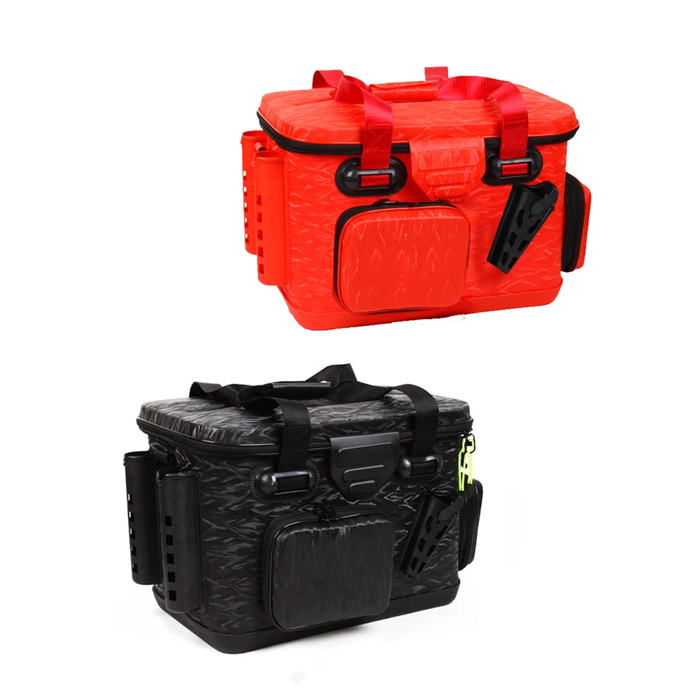 

Portable Fishing Barrel Box Fishing Bag Rod Bait Reel Fish Storage Bag Multifunctional Fishing Box Outdoor Freshwater Saltwater