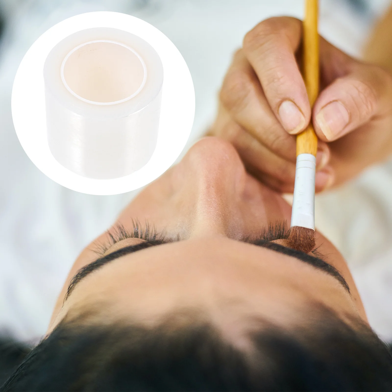 

3Pcs Preservation Film Smooth Ultra Thin Lip Plastic Wrap Eyebrow Makeup Cling Film Beauty Salon Protection