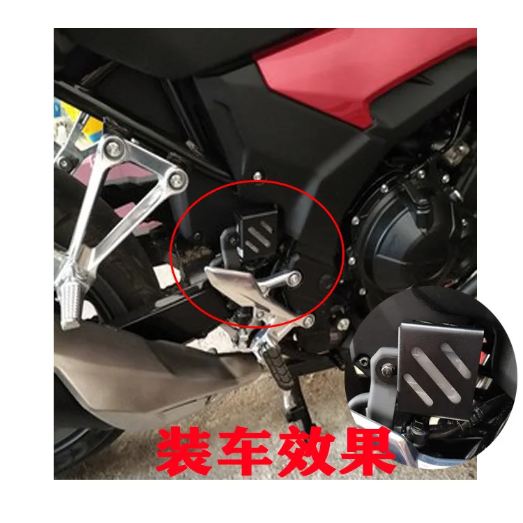 Hot Sale Motorcycle Rear Brake Fluid Reservoir Cover Oil Tank Protective Cover For Honda CBR500R CB500X CB500F Motorbike Parts