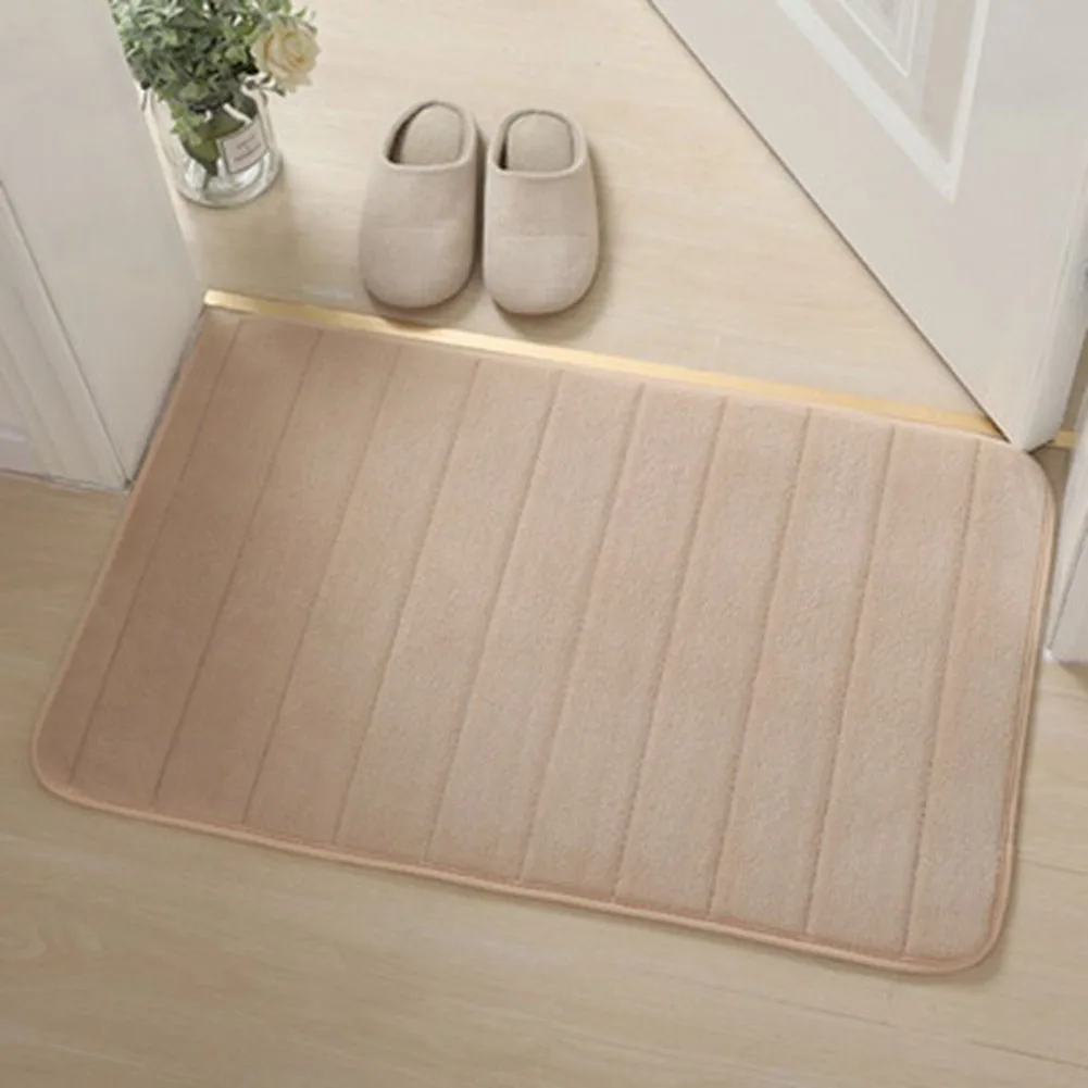 Bathroom Rug Our Coral Fleece Bathroom Rug Keeps You Safe and Comfortable Dual Water Absorption Non slip Design