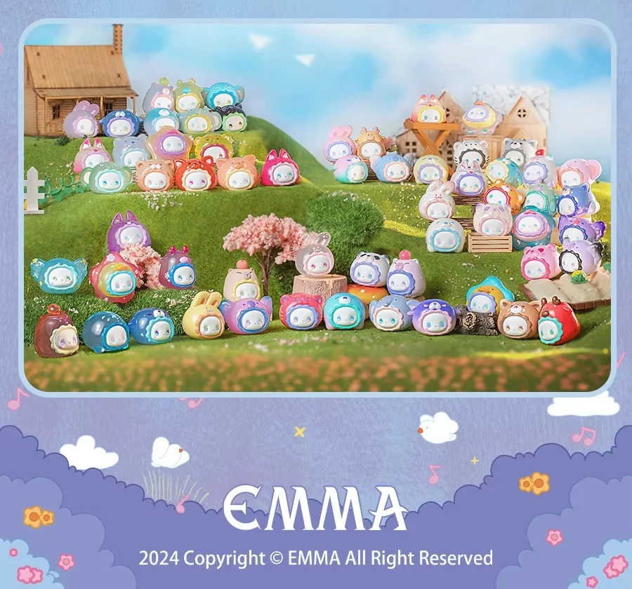 إيما ميجينغ فورست سلسلة العصرية صندوق أعمى لعبة لطيف فتاة حديقة الحيوان تصميم الحبوب المد اللعب الحلي هدية للمقتنيات والهوايات #1