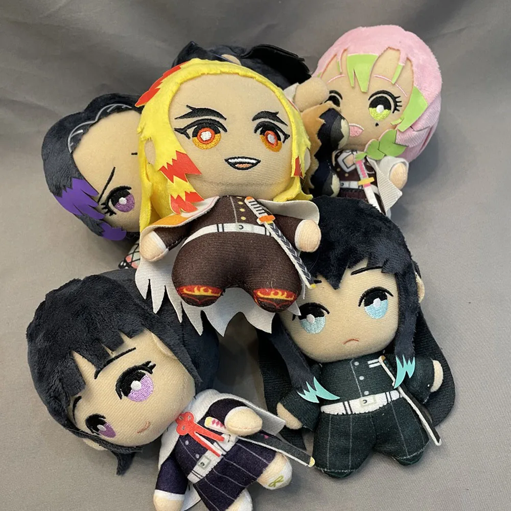 

New Demon Slayer Tokitou Muichiro Plush Toy 15cm Anime Figure Cartoon Game Anime Cosplay Toy Kamado Nezuko Stuffed Pendant Doll