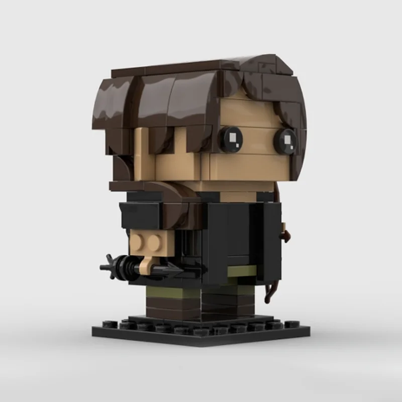 169 pièces MOC Brickheadz les jeux de la faim Katniss modèle blocs de Construction Construction cadeaux de noël jouet idée éducation brique