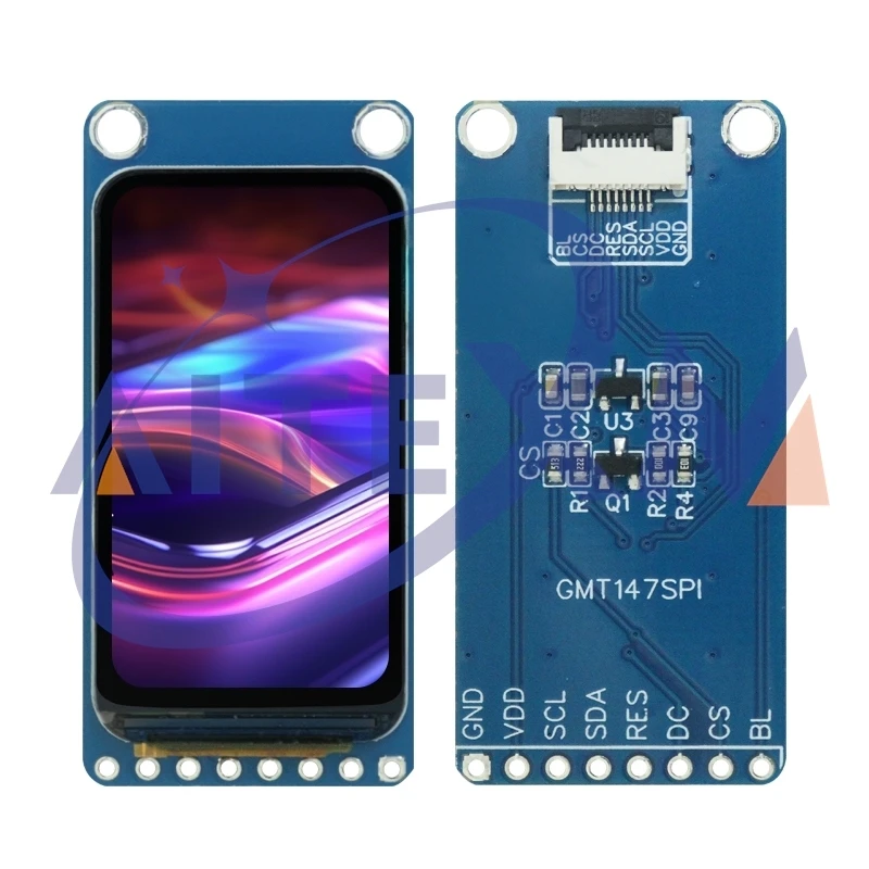 AITEXM 1.47 "1.47 بوصة TFT LCD شاشة ST7789 شاشة صغيرة 172*320 عرض LCD زاوية عرض كاملة SPI شاشة ملونة #6