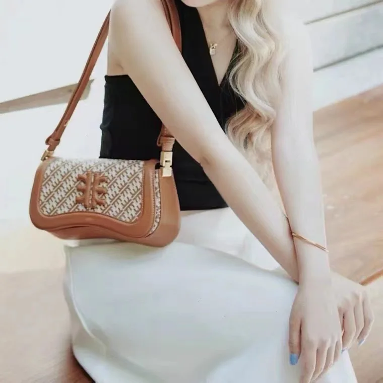 JW PEI Pudding Bag, French Style, Niche Bag, Women's, High-End, Simple, Underarm, Crossbody Bag