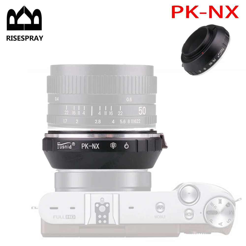 Anel adaptador de lente digital de alta qualidade para lente de montagem pentax pk k para samsung nx nx210 nx200 nx10 nx5 montagem de câmera