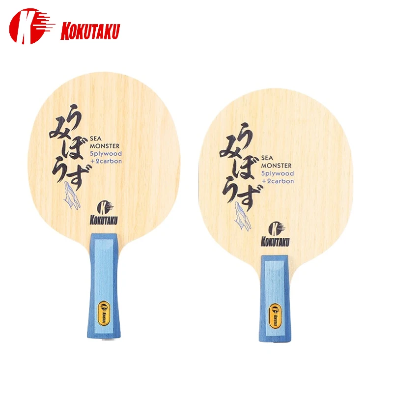 

Основание для ракетки для настольного тенниса KOKUTAKU 5Wood+2Carbon, профессиональное основание для ракетки для пинг-понга, для соревнований и тренировок, FL/CS
