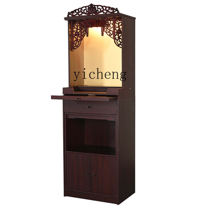 

Zf Altar Chinese Household Shrine Clothes Closet Altar Divine Position Modern Minimalist Buddha Table