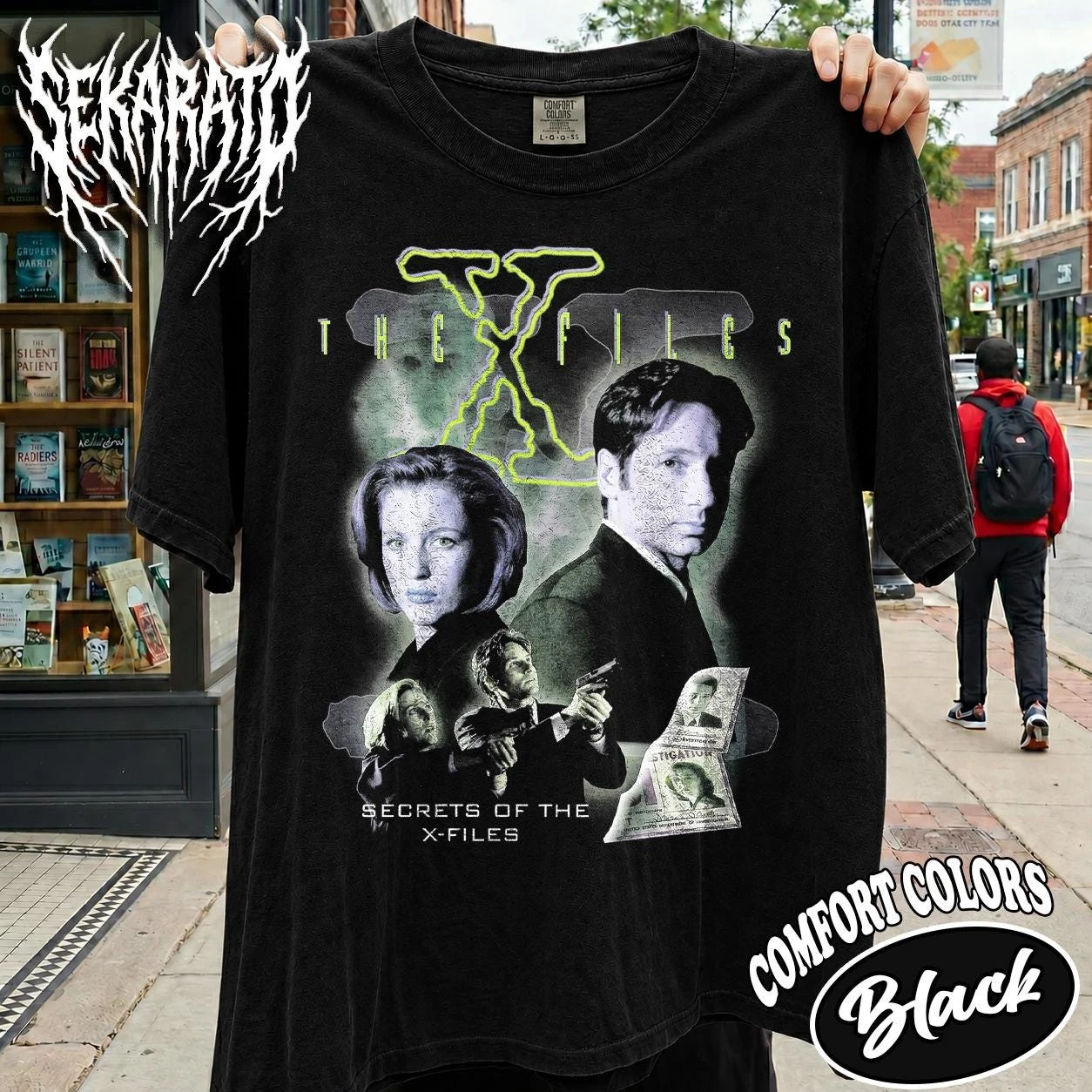 The X Files Graphic Tee, 90's Movie, Unisex Shirt, Horror Movie, Dana Scully VT02