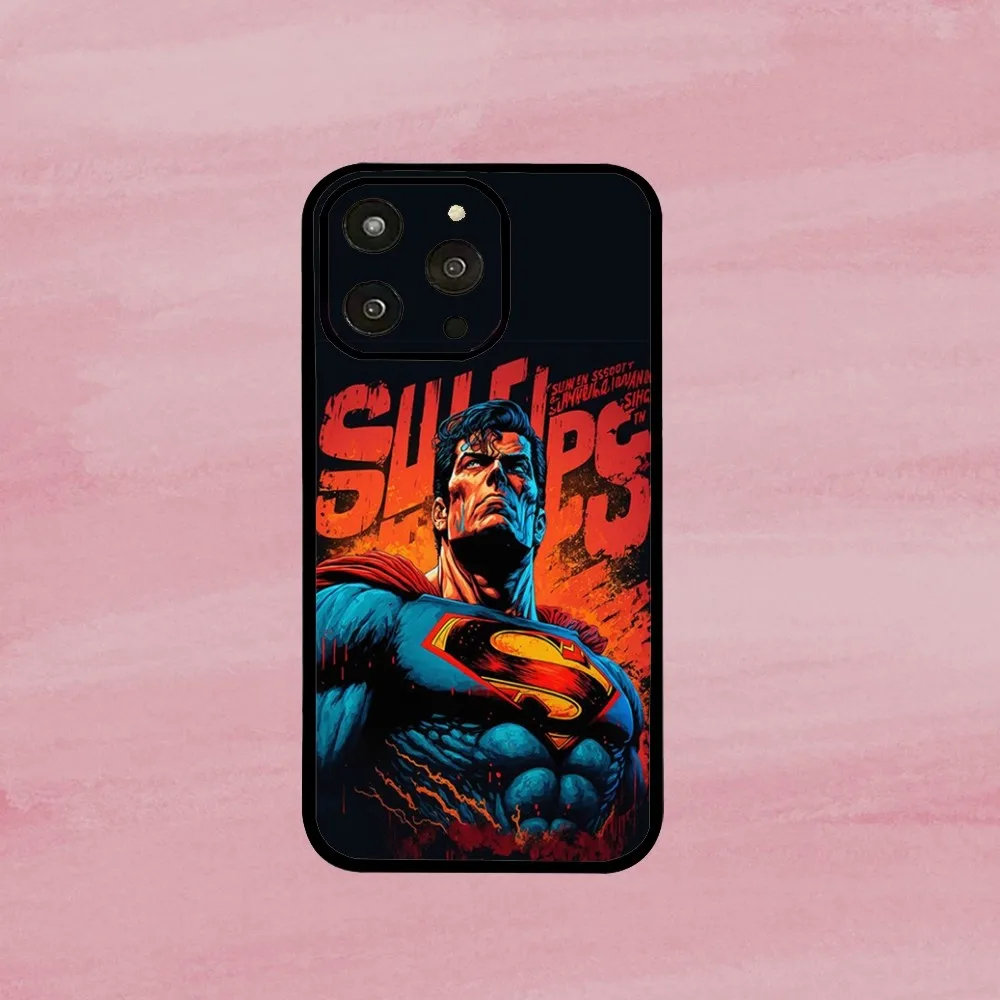 Heroes S-Superman Phone Case For Iphone 15 11 13 14 Pro Max 7 8 Plus X Xr Xs Max Se2020 12mini Cover Case