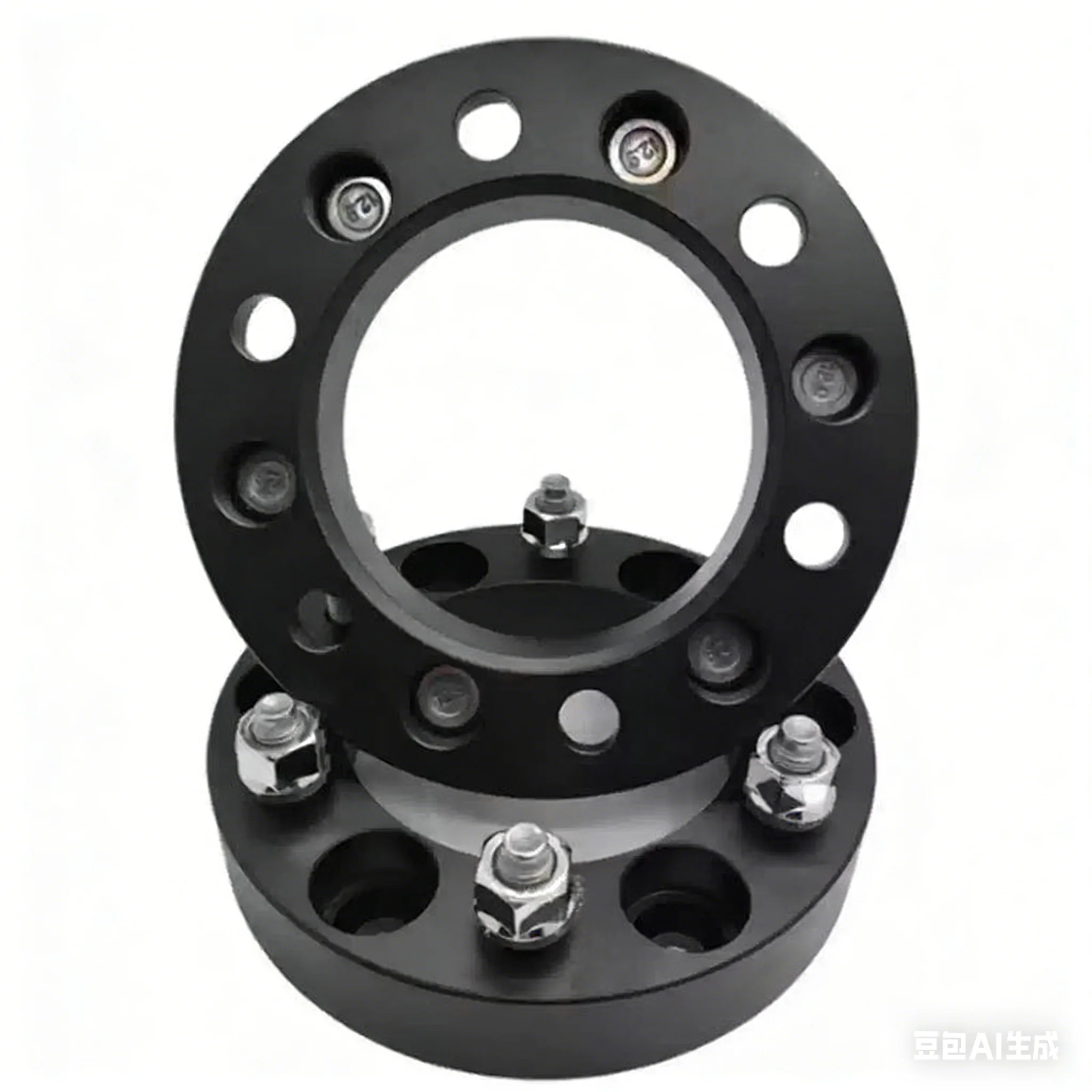 Hot selling：New Design 25/30/35mm Aluminum  Wheel Spacers Hub Widened Adapter Forged Flange Plate