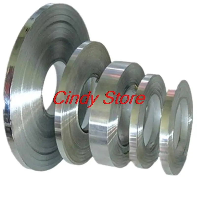 1060 Aluminum Strip Aluminum Foil Thin Sheet Plate DIY Material Washer 5m Long 10mm Width Wall Thickness 0.1 to 0.4mm
