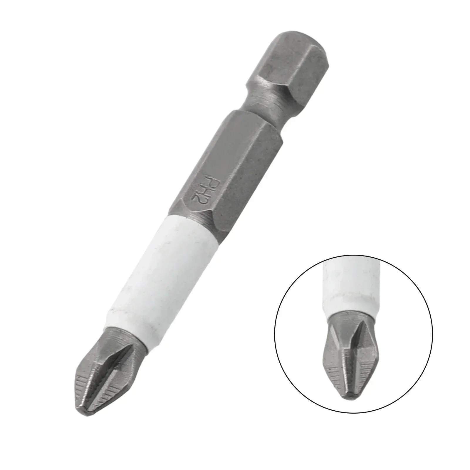 Compact Non Slip PH2 Cross Screwdriver Bits  Hex Shank  Magnetic Head  50mm Length Easy to Carry for Any Maintenance Needs