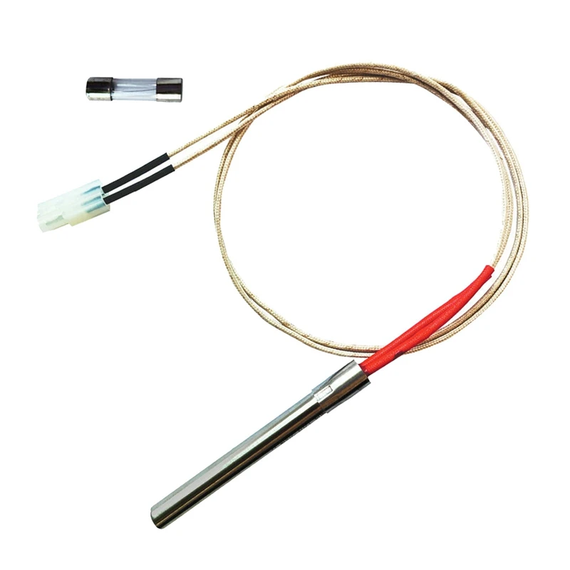 Accenditore di accensione 220V Starter Pellet di legno impermeabile Hot Rod per parti della stufa della griglia del camino