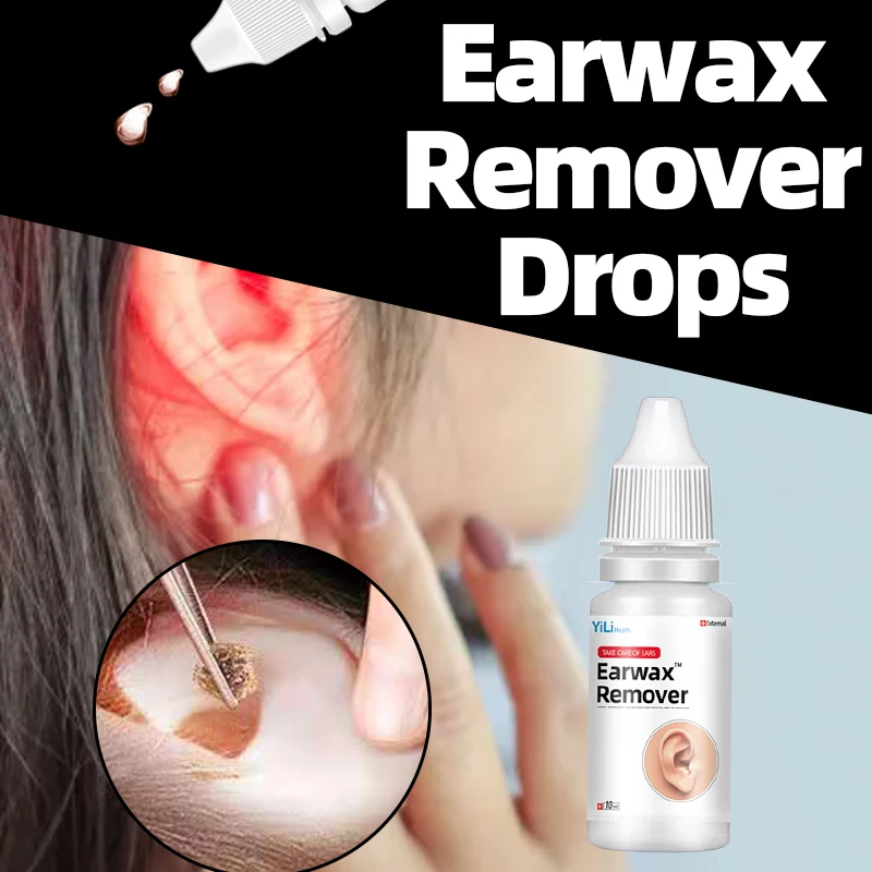 

Earwax Remover Ear Drop 10Ml Ear Pick Ear Pain Itching Tinnitus Otitis Herbal Medicine Ears Wax Cleaner Care Drops