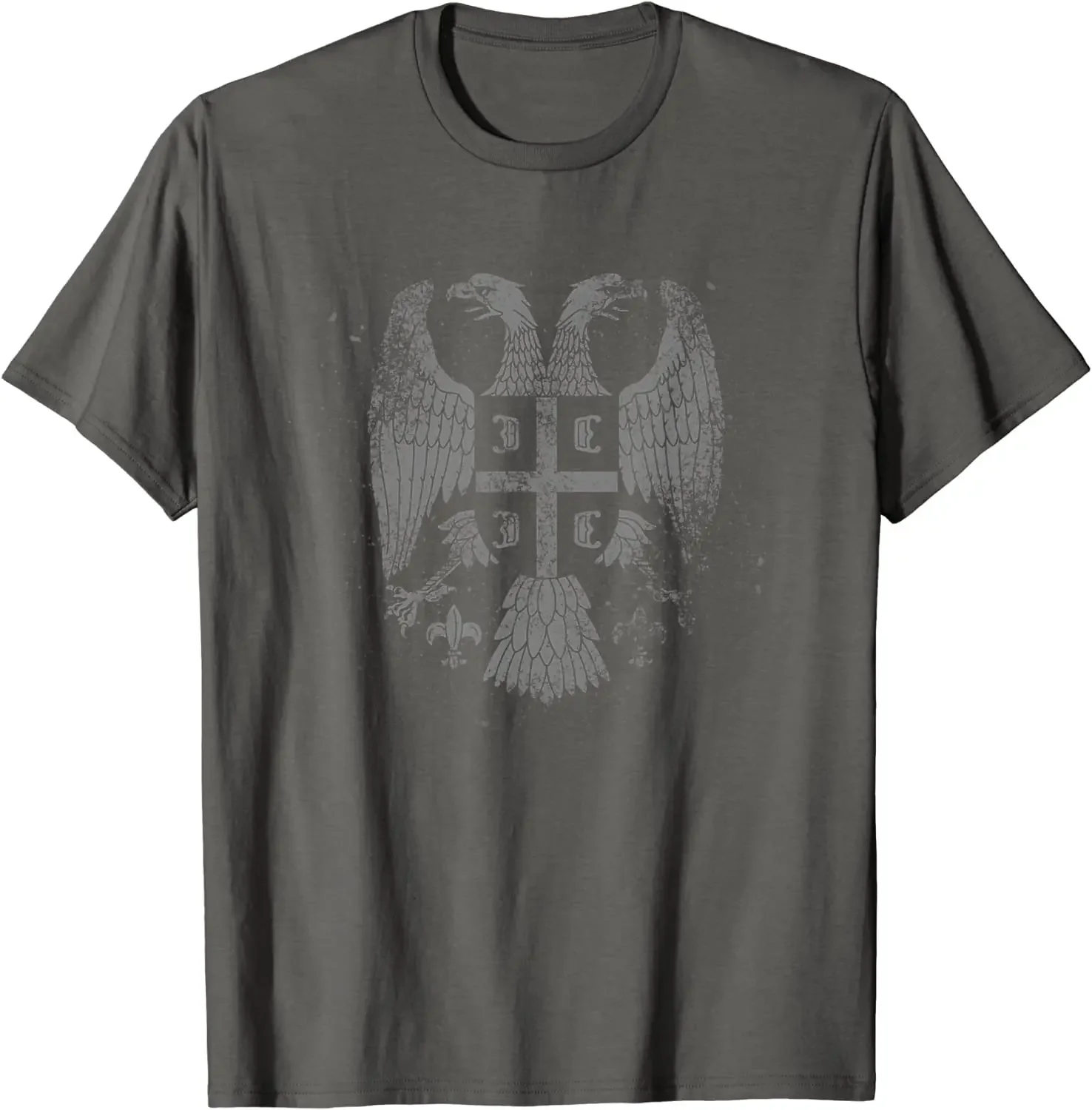 Serbian Double Headed Eagle Tshirt for A Serbia Fan T-Shirt Short Sleeve Casual Cotton O-Neck Summer Tees Plus Size Clothes sale