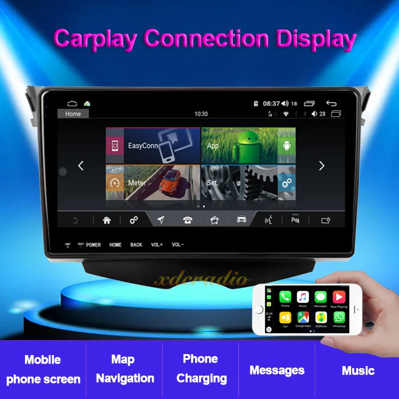 Xdcradio Car Multimedia Player For Hyundai Veloster FS Android Auto Radio Touch Screen Dvd Automotivo 2 din Wireless Carplay Dsp