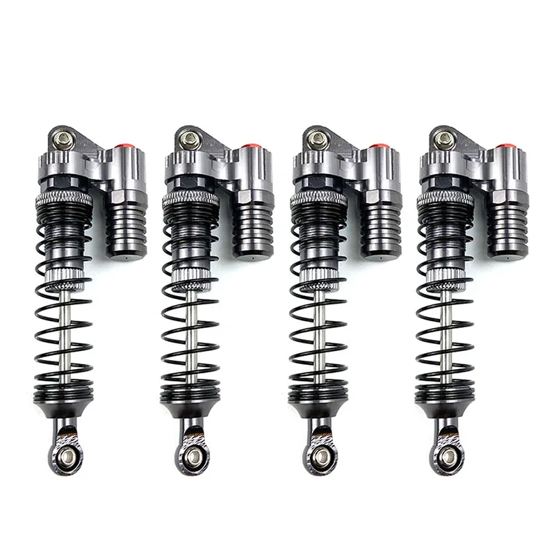 

1/10Metal Piggyback Shock Absorber Damper 4pcs 90mm for 1/10 RC Crawler Car Axial SCX10 90046 Traxxas TRX4 D90 KM2 Upgrade Parts