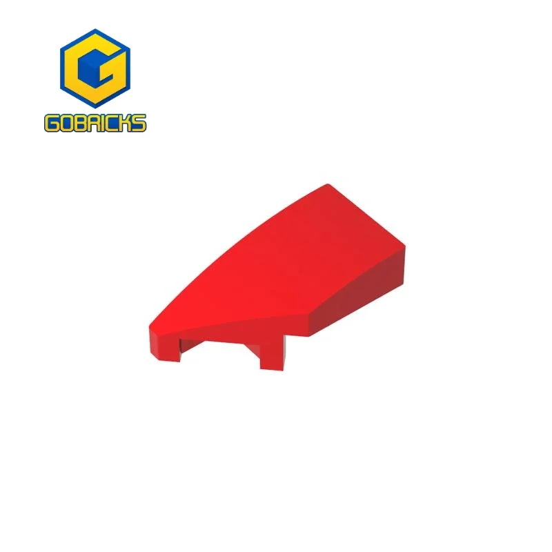 

Gobricks GDS-1493 Wedge 2 x 1 With Stud Notch Left bricks compatible with children's DIY Educational Building Blocks Technical