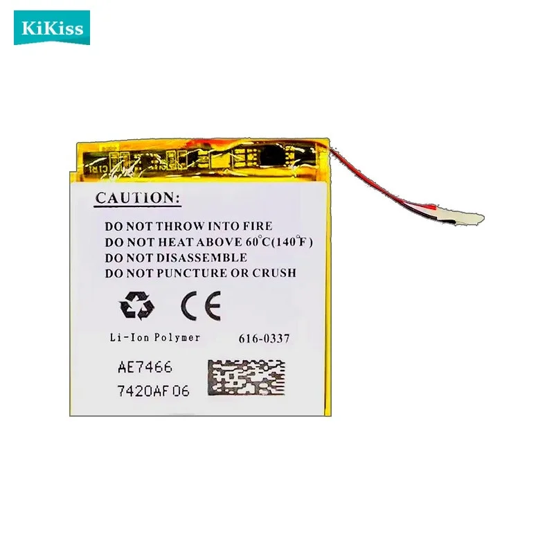 Nano3(616-0337) Mp4 Battery For Apple iPod Nano 3 3rd 3TH 3Gen Nano3rd Nano3 MP3 8GB 4GB MP4 370mAh High Quality