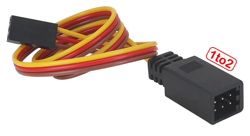 

Airc For Rc Car/ship/helicopter 350mm Y Extension Cable Extension Lead Cable