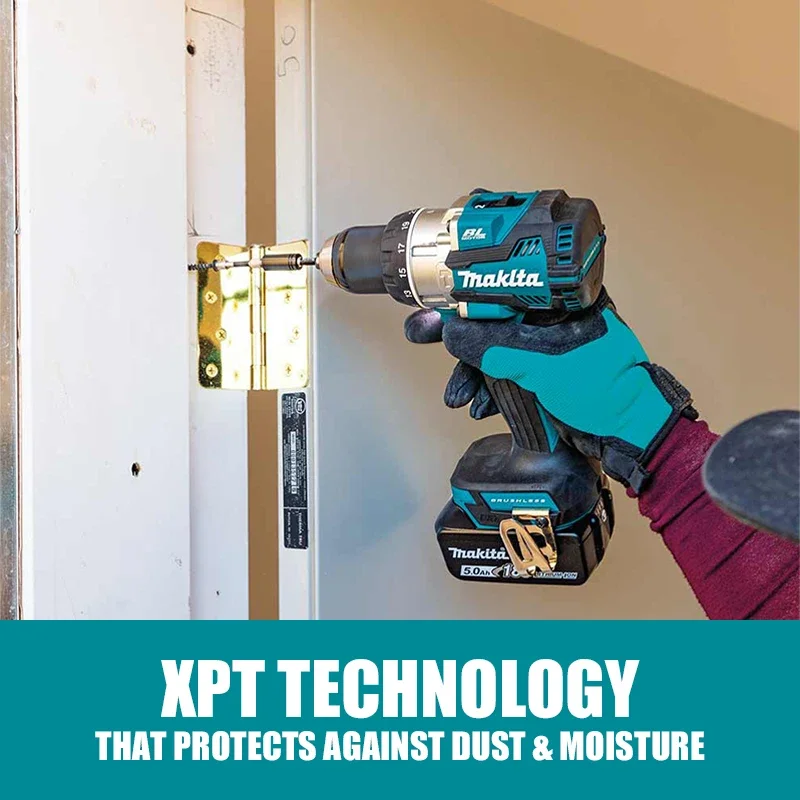 Makita DDF489Z DHP489Z Brushless Cordless Compact Hammer Driver Drill LXT 18V Lithium Power Tools 1800RPM 73NM