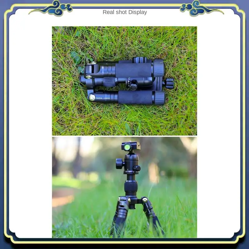 

Portable XILETU Mini Desktop Tripod Portable SLR Camera Tripod Mobile Phone Straight Broadcast Photo Stand-Black & Red Easy To U