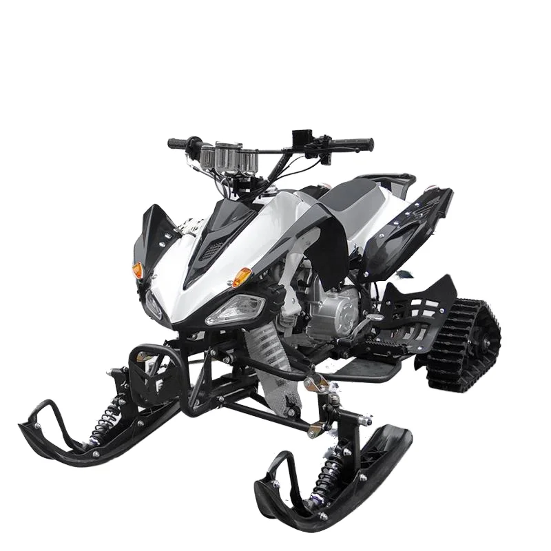 Electric Shaft Drive Snow ATV All-terrain Off-road Motorcycle Land Dual-purpose Four-wheel Crawler Snowmobile
