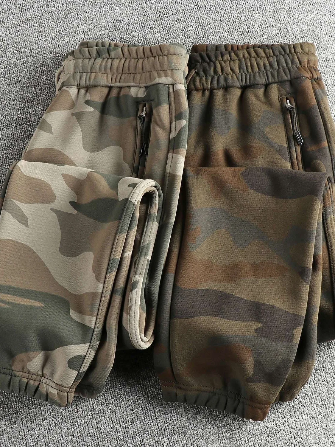 

Новые мужские камуфляжные износостойкие брюки с манжетами, модные универсальные брюки из чистого хлопка для спецодежды, брюки в стиле милитари...