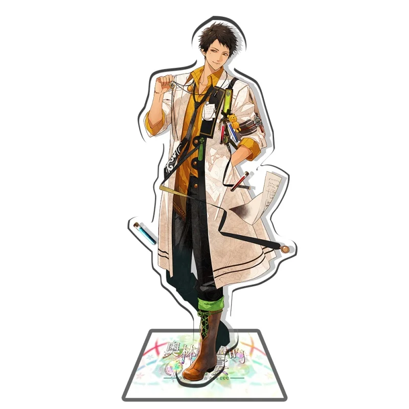 Game Olympia Soiree Anime Acrylic Stand Model Figure Cosplay Plate Holder Topper Birthday Fans Christmas Desk Decor Plate Gift - view 4