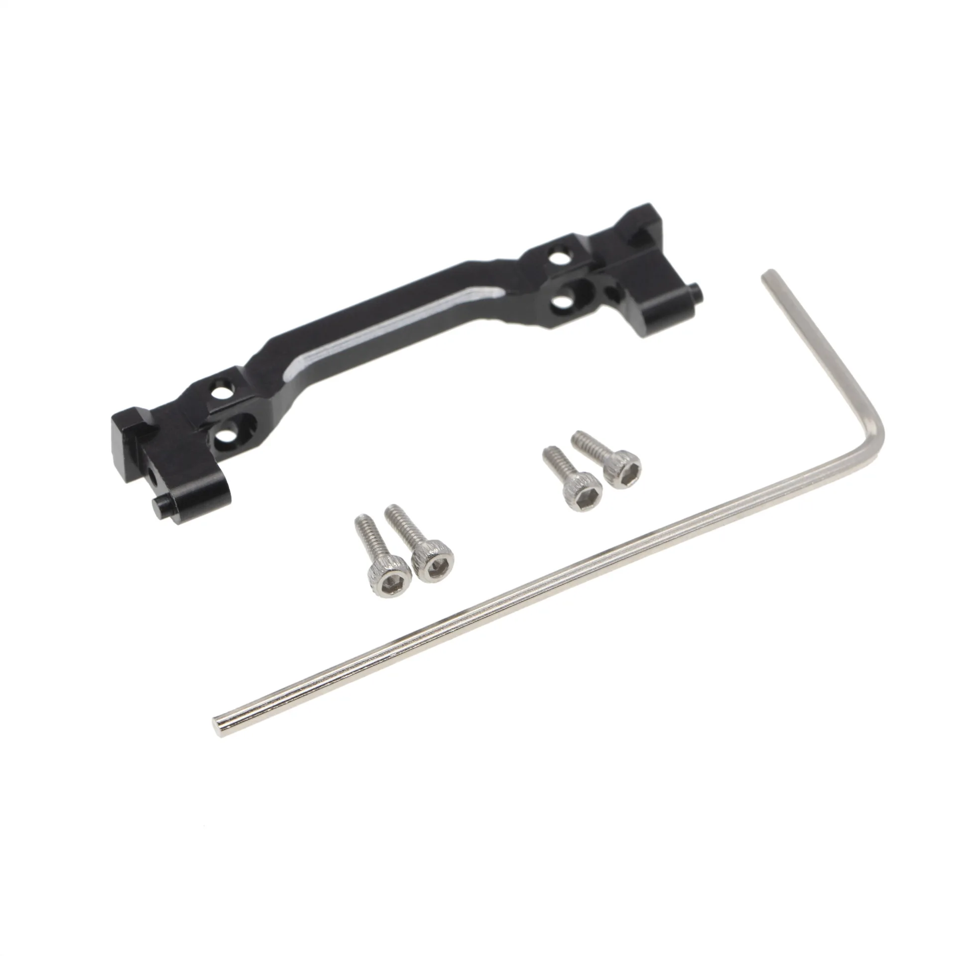 37*10*4MM Metal Front Bumper Mount Frame Crossmember Upgrade Parts For 1/24 RC Crawler Axial SCX24 90081 AXI00002 Accessories